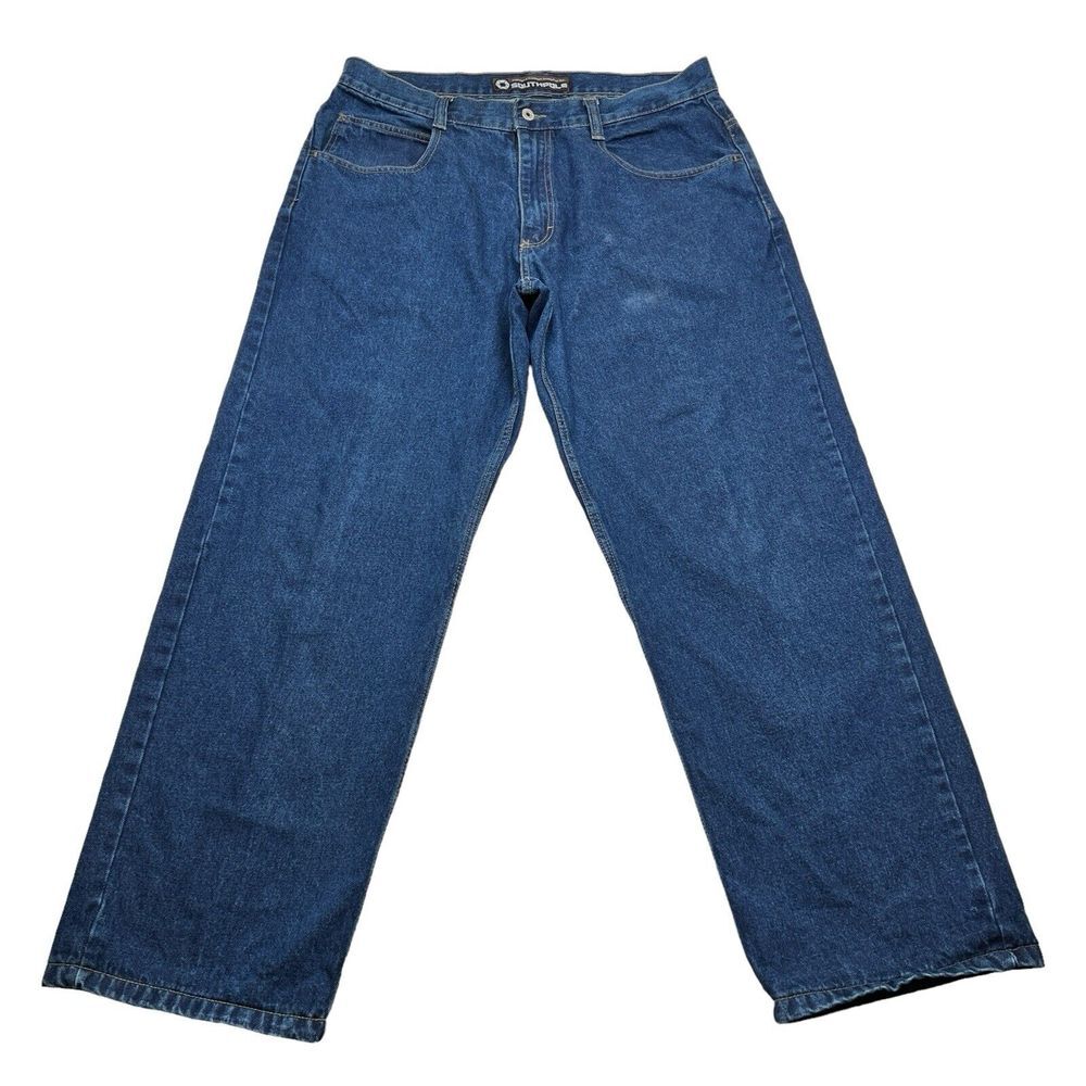 Southpole Jeans Mens‎ 38X32 Blue Denim Baggy Grunge Goth Y2K